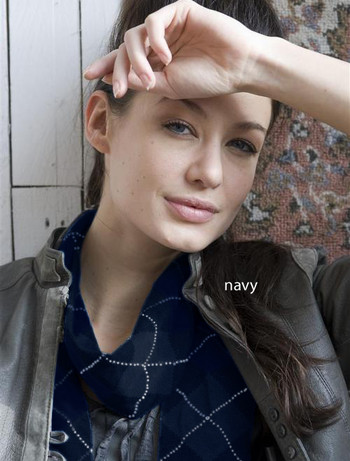 Bonnie Doon Argyle Schal navy