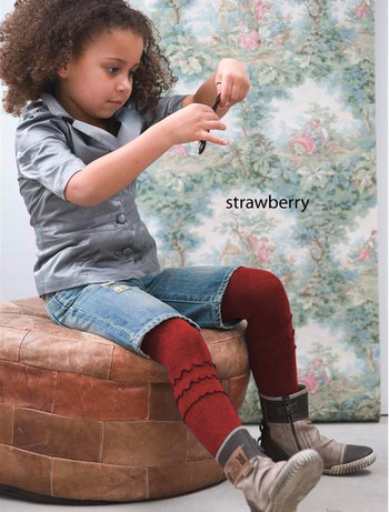 Bonnie Doon Frou-Frou Kinderstrumpfhose strawberry