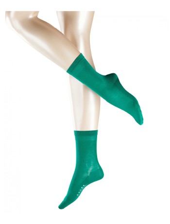 Falke Cotton Delight Damen Socken emerald 