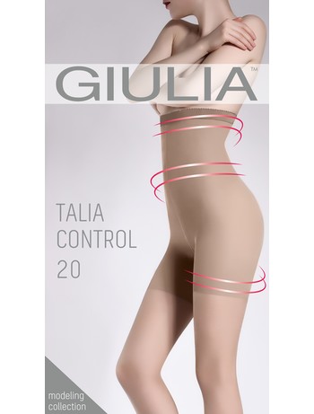 Giulia Talia Control 20 figurformende Feinstrumpfhose daino