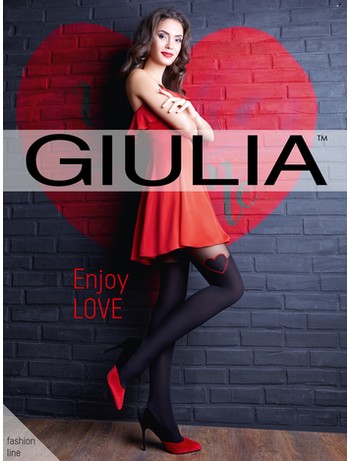 Giulia Enjoy LOVE Strumpfhose 