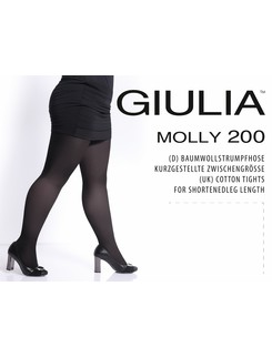Giulia Molly 200 Baumwollstrumpfhose Komfortgre