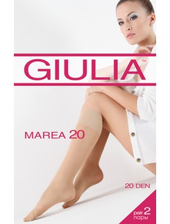 Giulia Marea 20 Feinkniestrmpfe 2er-Pack