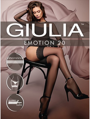 Giulia Emotion 20 halterlose Strmpfe 
