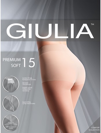Giulia Premium Soft 15  Feinstrumpfhose 