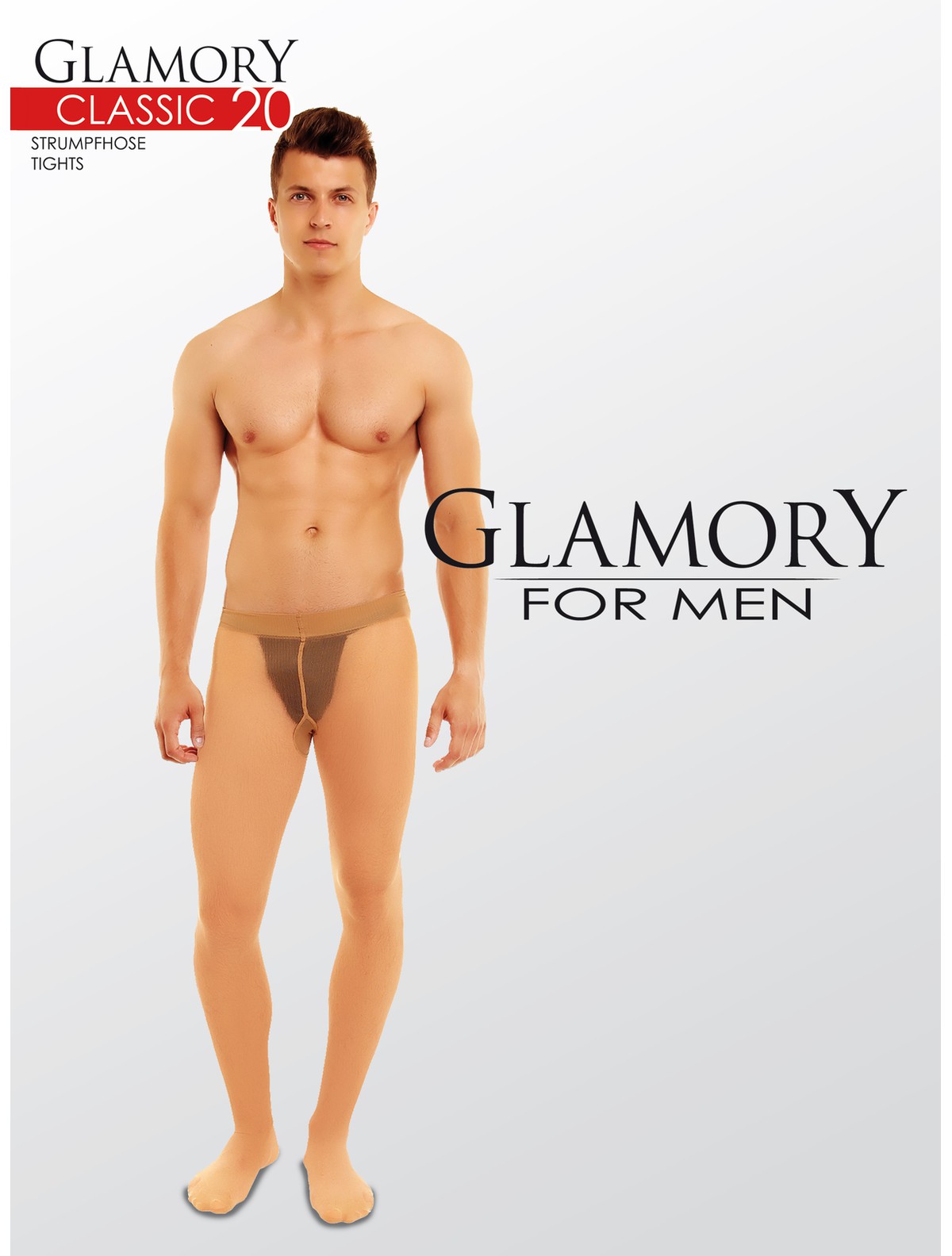 Glamory for Men Classic 20 Strumpfhose - schwarz, teint