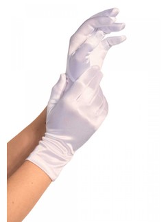 Leg Avenue Satin Wrist Length Handschuhe